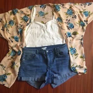 Floral kimono