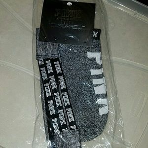 PINK No-Show Sox and Headband Set