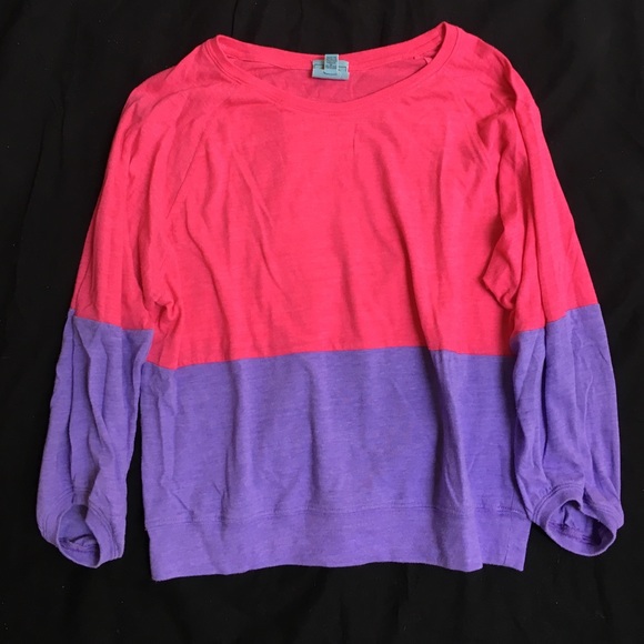 C&C Color Block Comfy Shirt - image 1