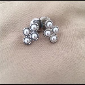 Lia Sophia Pearl Earrings