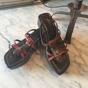 Donald Pliner sandals can be dressed up