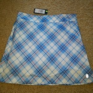 Plaid Izod skirt