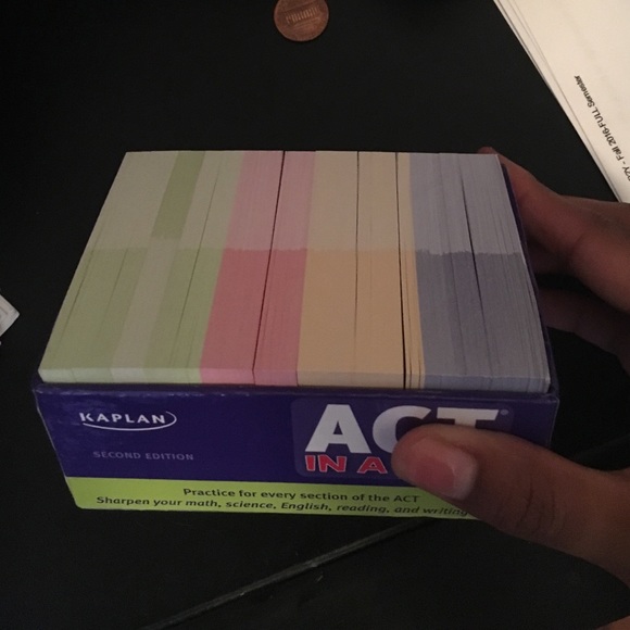 ACT flashcards - Picture 4 of 4