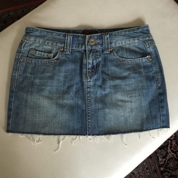 Aeropostale mini jean skirt