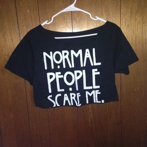 American Horror Story DIY Top