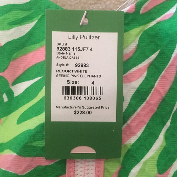 NWT Lilly Pulitzer Angela Dress Size 4 - Picture 2 of 3