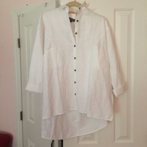 NEW TAGS ON topshop white blouse