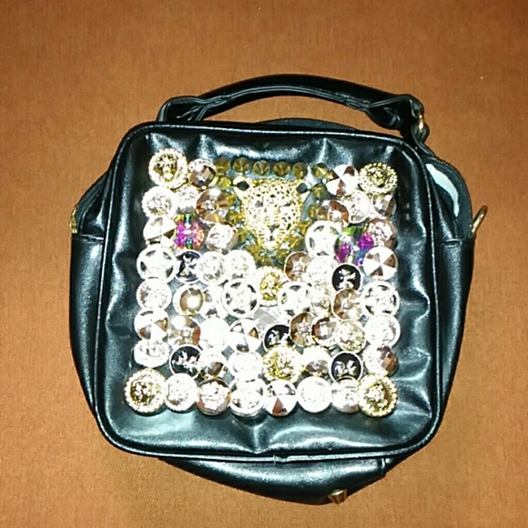 LION HEAD studded bag
