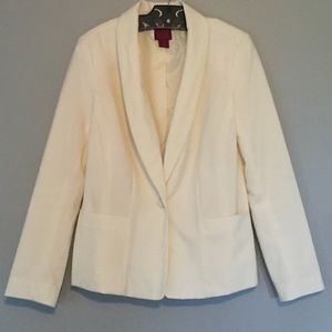 Cream blazer