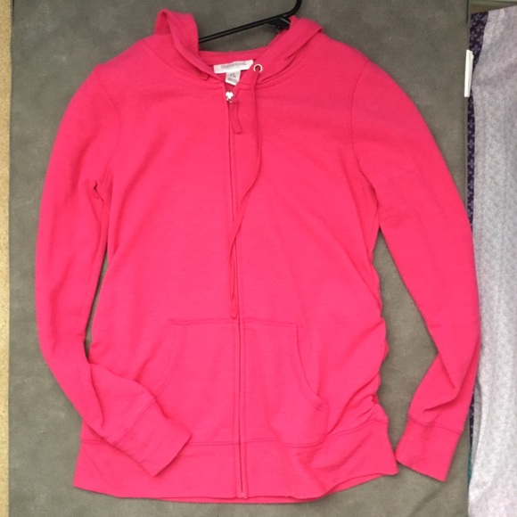 Motherhood Maternity Zip Up Hopdie