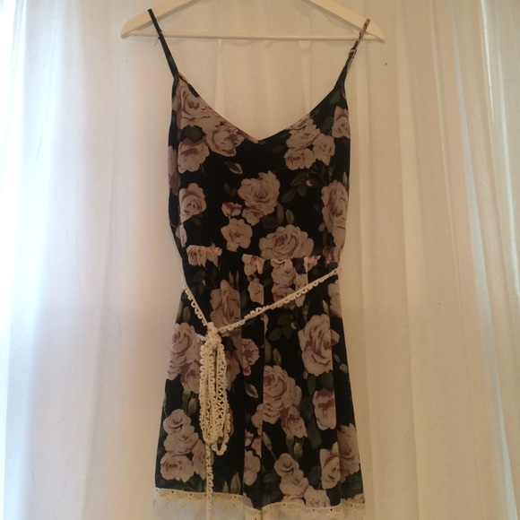 Nasty Gal Floral Romper
