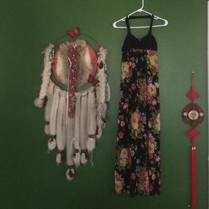 Strappy floral print maxi!