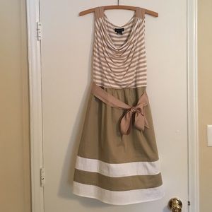 Price dropped!! Gold and white dress