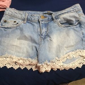 Jean shorts
