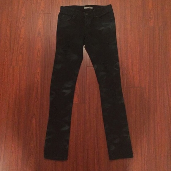 BRAND NEW! Forever 21 Tie Dye Ripped Skinny Jeans - Picture 1 of 4