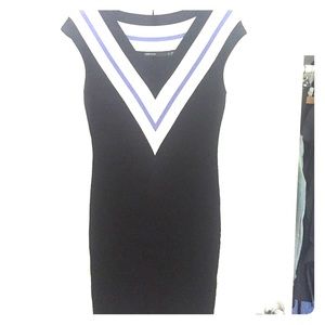 Karen Millen bandage deep v-neck dress Karen Millen bandage deep v-neck dress