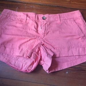 American eagle Coral shorts size 8