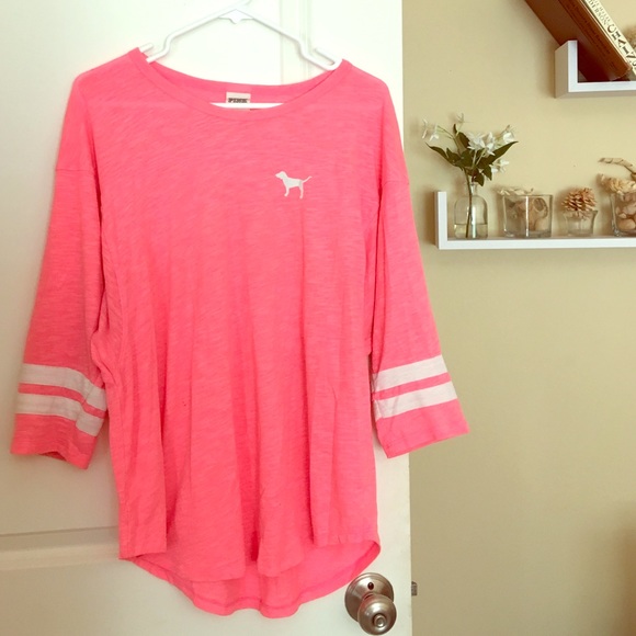 💖 VICTORIA'S SECRET 💖 PINK Baseball Tee