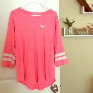 💖 VICTORIA'S SECRET 💖 PINK Baseball Tee