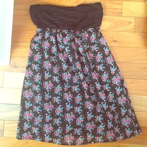 Express Strapless Dress