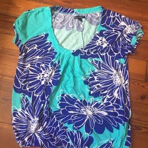 American eagle floral top size medium