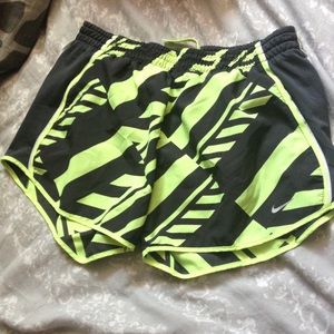 Nike dri-fit running/track shorts