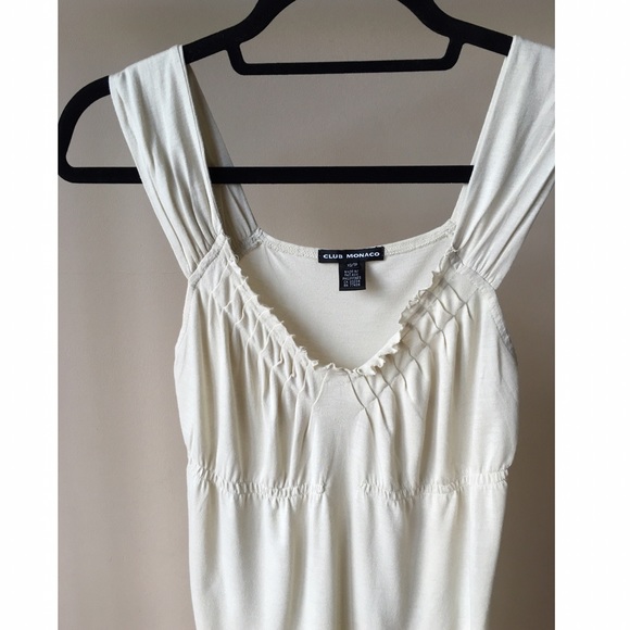 ✨💗Club Monaco💗✨Pleated Jersey Tank • Price Firm