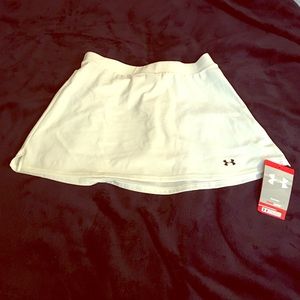 Under Armour White Tennis Skirt