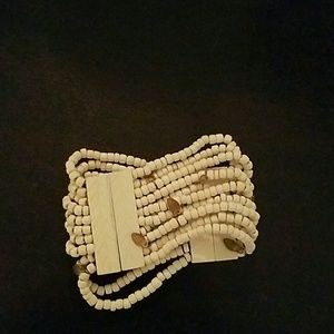 Cream bracelet