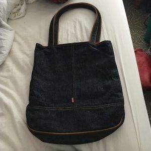 Dark Denim Levis Shoulder Bag
