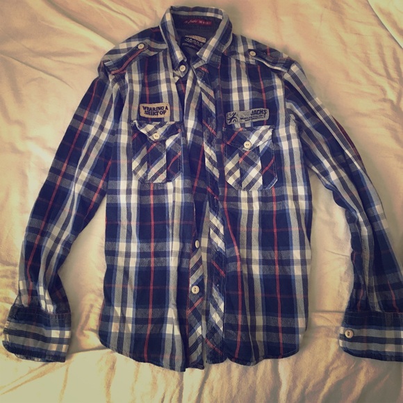 Long sleeved flannel