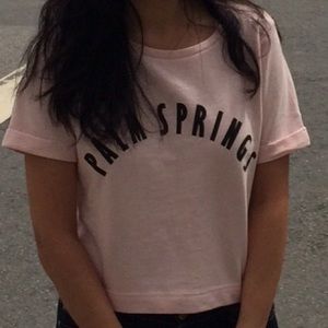 Cropped sweatshirt
