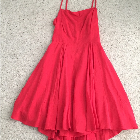Urban red dress