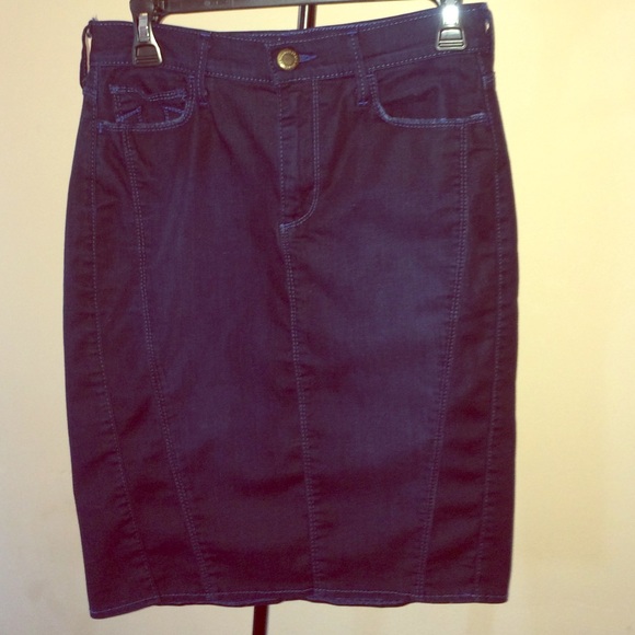 True Religion Skirts True Religion Denim Pencil Skirt Poshmark