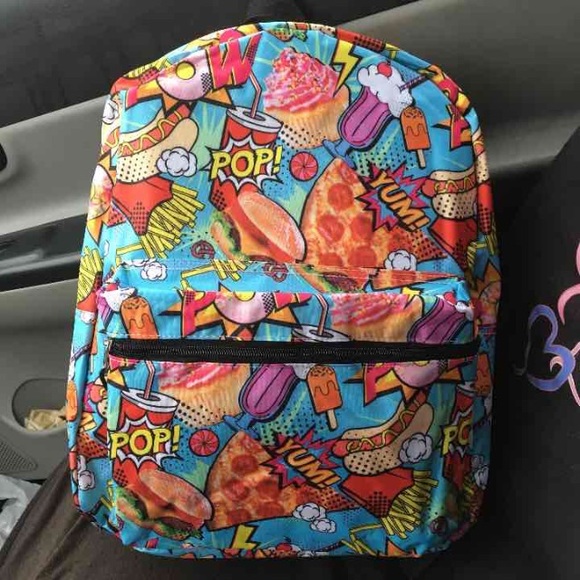 LAST ONE Cool Junk food Book Bag