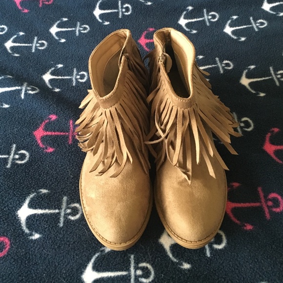 Charlotte Russe Shoes - Adorable Brown Ankle Boots