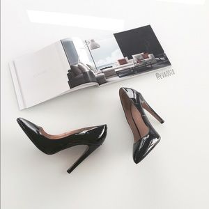 Aldo patent 4" heels
