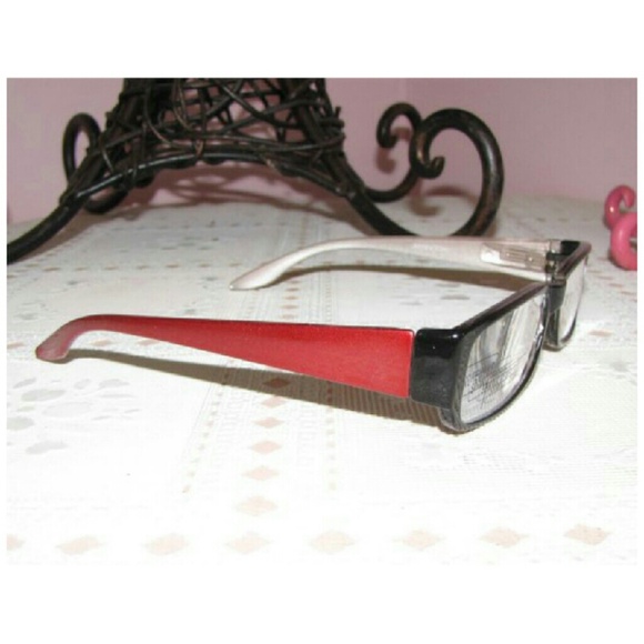 JM New York Accessories New Jm New York Black Red Reading Glasses