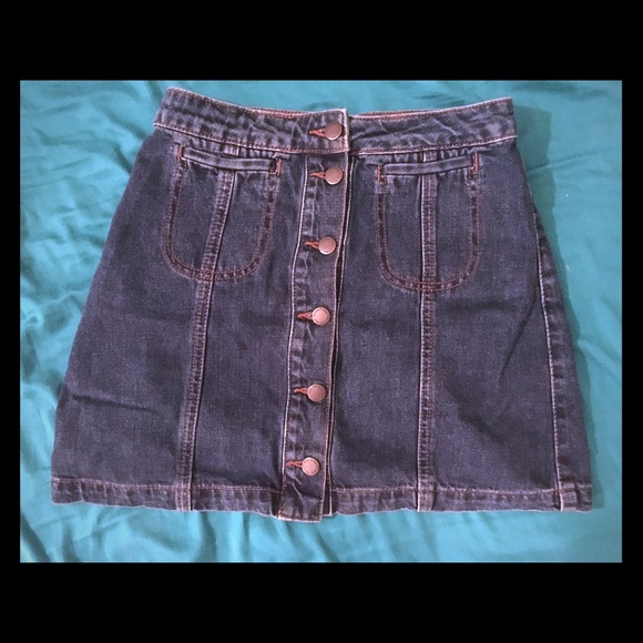 Topshop Denim skirt - High-waisted size 26