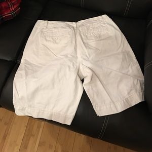 Ann Taylor white shorts