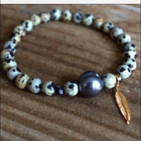 Gemstone and Pearl Bracelet