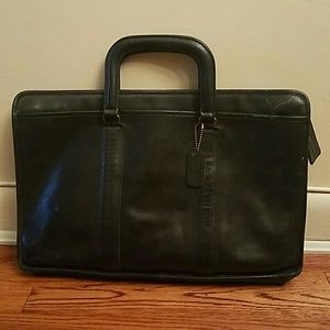 Vintage Coach Leather Briefcase