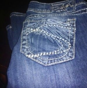 Silver jeans