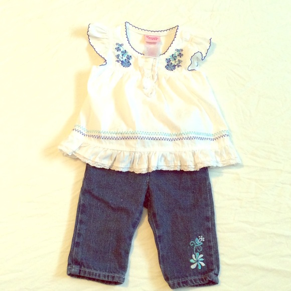 Nannette Two Piece Baby Girls Outfit