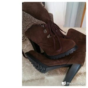 Shoes - Chocolate Brown Ankle Boots Shoes - Chocolate Brown Ankle Boots