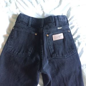 Black wrangler jeans