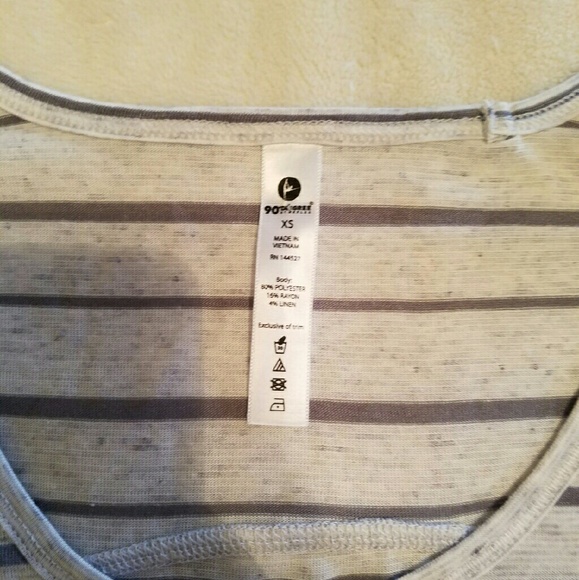 Stripe workout tee - Picture 2 of 3