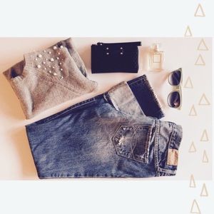 Distressed Abercrombie & Fitch Jeans