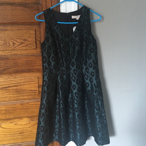 LOFT NWT cheetah print dress