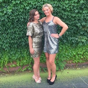 Silver Sequence Express Dress